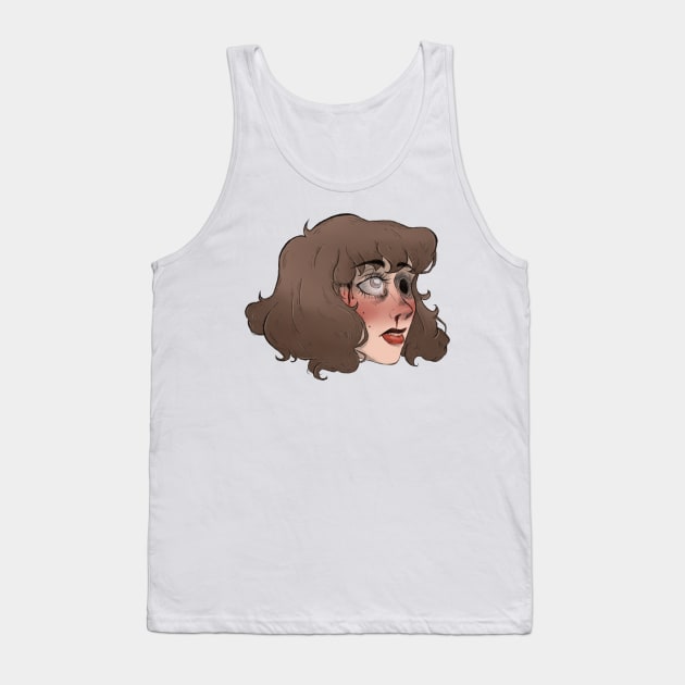 Dead Girl Walking Tank Top by PaprikaMoony91